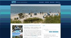 Desktop Screenshot of owners.spmresorts.com
